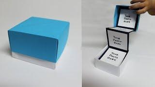 DIY Pull Out Photo Box - Photo Box for Boyfriend