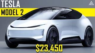 2025 Tesla Model 2: Elon Musk's $23,450 Compact Crossover FINALLY Hitting The Market!