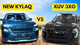 Skoda Kylaq vs xuv 3xo | Detailed Comparision | skoda kylaq 2024 vs xuv 3xo 2024