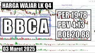 030325 Harga Wajar Saham BBCA LK Q4