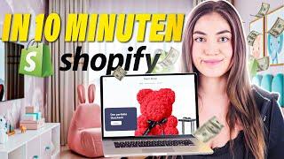 Shopify für Anfänger: Online Shop in 10 MINUTEN erstellen (2024)