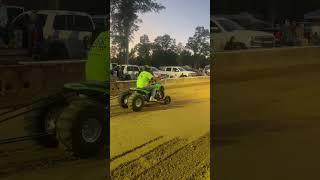 KFX840 tearing it up #backyardmafia #kfx700  #dirtdrags #atvracing #trending #sanddrags #atv #racing