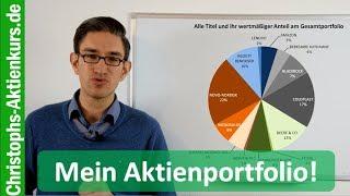 Mein reales Aktienportfolio - alle Positionen, Renditen, Branchenverteilung etc. (Stand 20.12.2017)