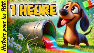 1 Heure d'histoire et de contesHistoire pour s'endormir, Conte de fée pour enfant en français, Soir