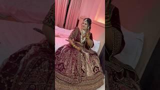 Ve main lehenga chuda pake ️ || #wedding #viralvideo #weddinglehenga #agrikoli