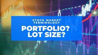 Stock Portfolio and Market Lot | What is portfolio? |What is market lot? | Basics terms of Stock?