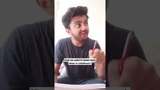 Childhood Memories| Aakash Muthreja | #shorts #childhood #childhoodmemories #reality #memories #fun