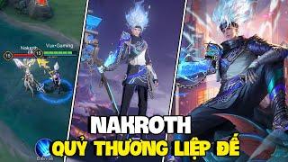 VUX BẤT NGỜ VỚI SKIN NAKROTH QUỶ THƯƠNG LIỆP ĐẾ BẬC SSS ĐẦU TIÊN KHÔNG CÓ GIA TỐC