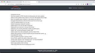 CSN Technologies SAT Firmware 8.600