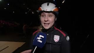 Megan Jastrab - Interview at the start - Junior Women's RR - WCh 2019