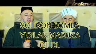 MUNOFIQ ULAR BIR BIRLARIDANDUR.. SOLIXON DOMLA O'ZIXAM YIG'LAB YUBORDI..