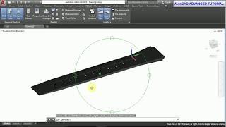 #AutoCAD TUTORIAL 2018   WATCH ARMOND
