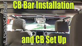 CB Bar by Wayalife install, plus my CB set up