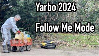 Yarbo PULLED it out the bag! Follow Me Mode 2024 Core