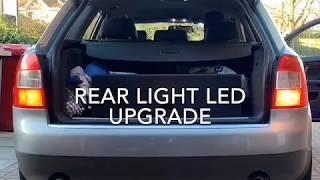 AUDI A4 B6 AVANT REAR LIGHT LED UPGRADE