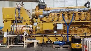 Testing of Caterpillar C280 gensets