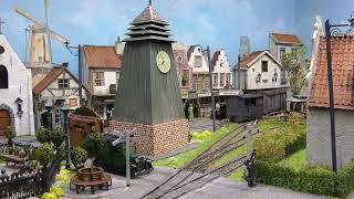 O Scale Model Train Diorama Built by a Model Railroader who Suffers from Multiple Sclerosis