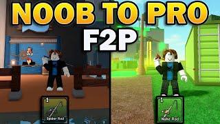 F2P Noob To Pro Part 2 in Go Fishing LVL 170 To 400