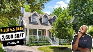 Atlanta 5 Bed 4.5 Bath Gem | Grant Park Updated Renovated Beauty | Separate Guest Quarters