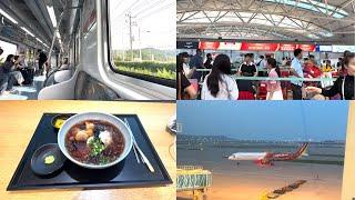 Hướng dẫn di chuyển Seoul → Sân bay Incheon bằng tàu điện