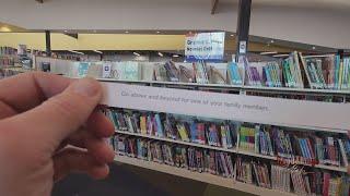 Make somebody's day during The County Library's Community Cares month