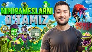 PLANTS vs ZOMBIES FUSION EDITION - MINI GAMESLARNI STRIMDA O'TAMIZ | UzLider #4