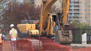 Major construction project underway at Hillcrest Park