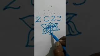 New year design 8×2-2 #J.S Rangoli 
