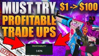 TOP 3 EXTREMELY PROFITABLE TRADE UPS OF 2023 (140% PROFITABILITY)