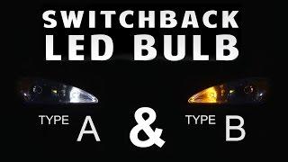 Switchback LED bulb Type A and B