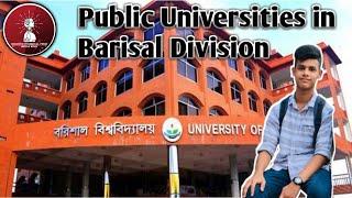 Public Universities of Barisal University I Barisal Division I BU I PSTU I Creative Technical Point