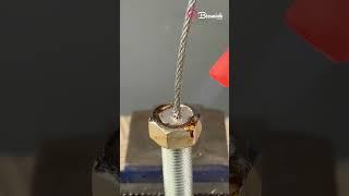 DIY Wire Bolt Tool #diy #bolt #tools #hacks