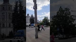 Житомир,ул.Киевская/ул.Театральная #житомир #spring #город #люди  #улицы