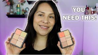 Makeup Forever HD Face Palette - ALL in ONE Face Palette Demo - Harmony 1 & 2