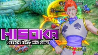 Hisoka As Lancelot Custom Hero Skin Script | Hunter x Hunter x Mlbb