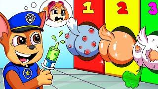 Paw Patrol Ultimate Rescue | CHASE's Has Dark Intentions?! - Very Funny Story | Rainbow Friends 3