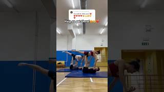 HELP US GET TO 100K ASAP ️ #shorts #fun #acrobatics #acrobats #viralvideos