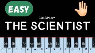 The Scientist - Coldplay | Beginner Piano Tutorial Easy