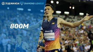 Jake Wightman breaks his PB in Brussels 800m - Wanda Diamond League 2022