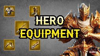 NEW EQUIPMENT FOR HEROES - Rise of Castles Ice and Fire