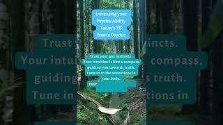 Daily tip from a psychic on developing your psychic abilities