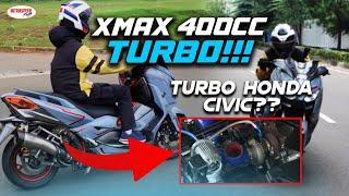 XMAX 400 TURBO PERTAMA DI INDONESIA! | Spek diluar NALAR!!