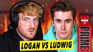 'Fake Drinking PRIME' - Logan Paul DESTROYS Ludwig's FALSE Claim