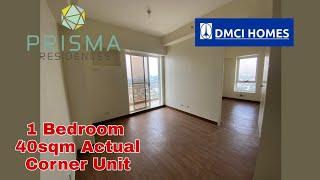 Prisma Residences 1 Bedroom Condo 40sqm Corner Actual Unit | BAGONG ILOG, PASIG CITY | DMCI Homes