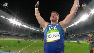 Ryan Crouser Set Olympic Shot Put Record