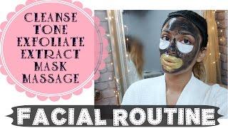 How to do Facial at Home |Salon Secrets  |MaenaS facial routine for flawless skin