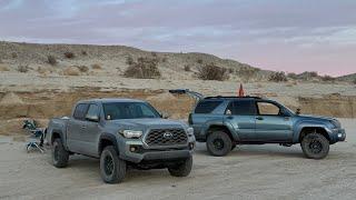 Ocotillo Wells Camping In Tacoma  And 4 Runner