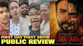 Shaitaan PUBLIC REVIEW | First Day First Show | Ajay Devgn, R Madhvan