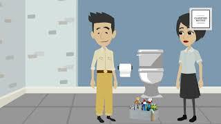 How to clean a guest room toilet?  | hoteltutor.com