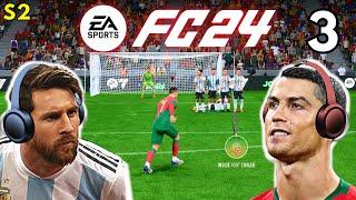 Messi & Ronaldo Prepare for EA SPORTS FC 24 - 1v1 SPECIAL!